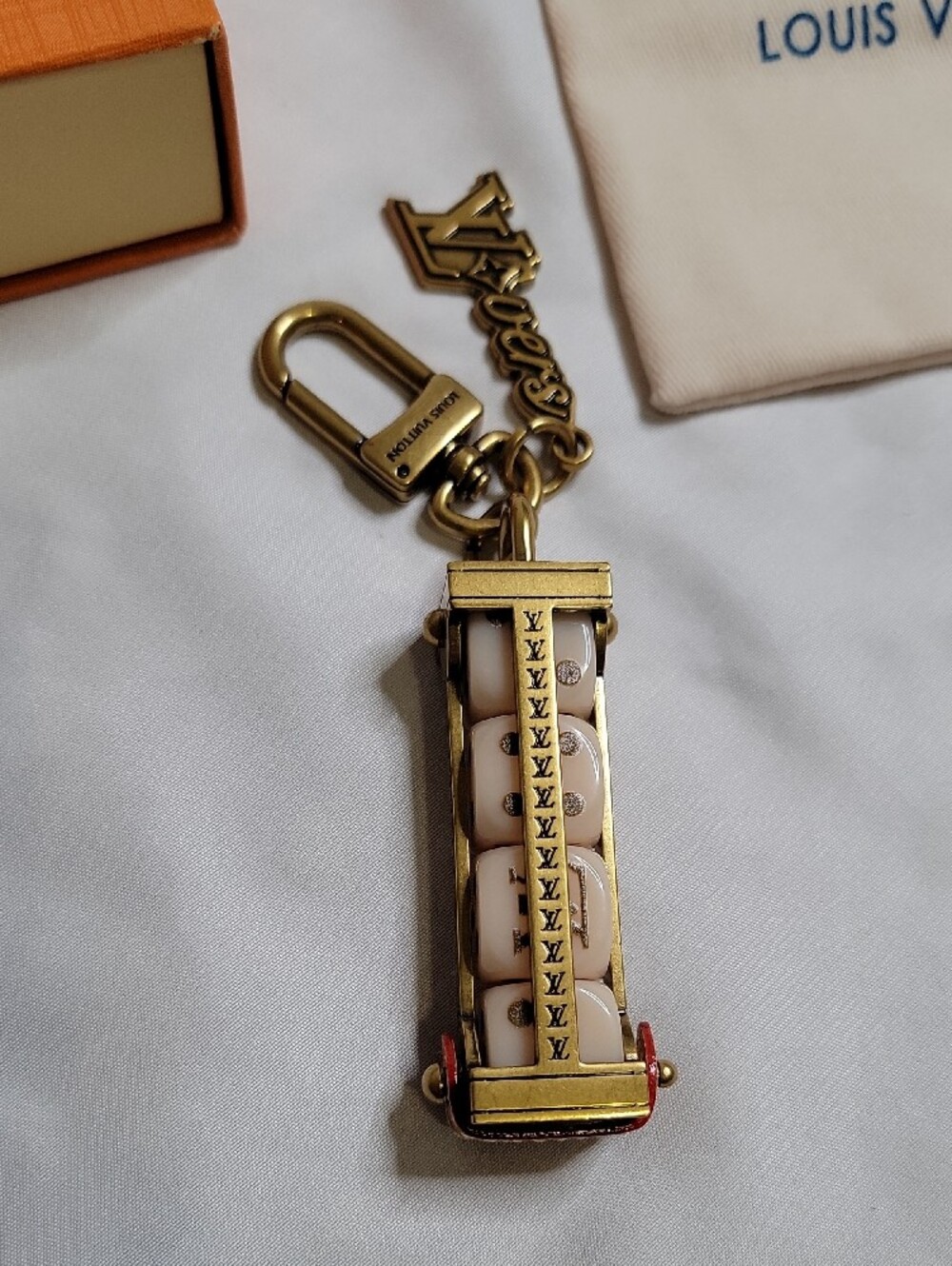 Louis Vuitton LV Lovers Dice Bag Charm & Key Holder - Picture 2 of 4